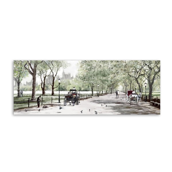 Платно акварел II, 60 x 150 cm Central Park - Styler
