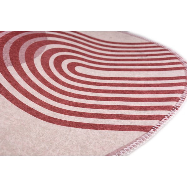 Лилав/сив кръгъл килим ø 160 cm - Vitaus-image-2