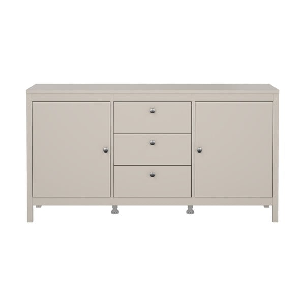 Сиво-бежов скрин 152x80x38 cm Madrid – Tvilum-image-1