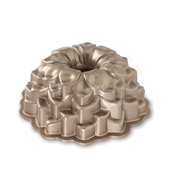 Медна форма за торта, 2,4 л Blossom - Nordic Ware