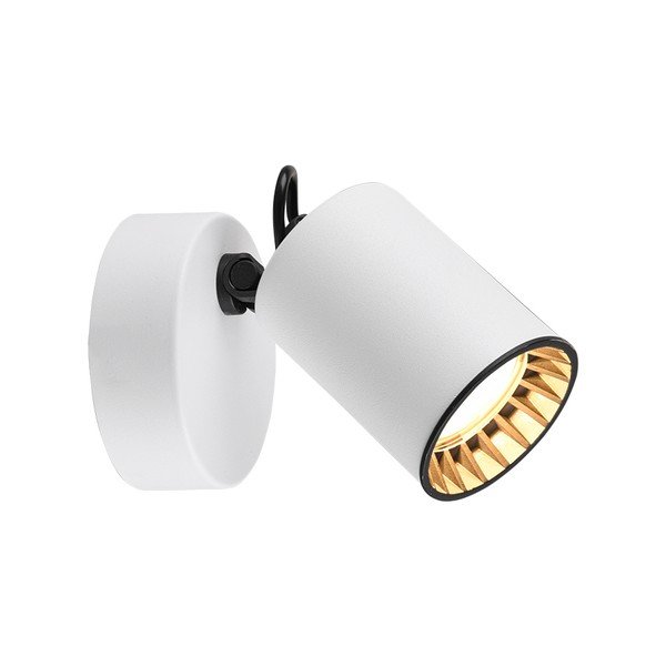 Бяла прожекторна лампа ø 6 cm Pago - Trio-image-3