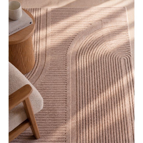 Бежов килим подходящ за пране 160x230 cm Pompei 1612 – Ayyildiz Carpets-image-1