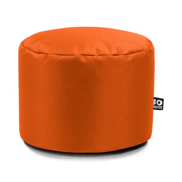 Оранжев детски пуф Dot M – So Soft?