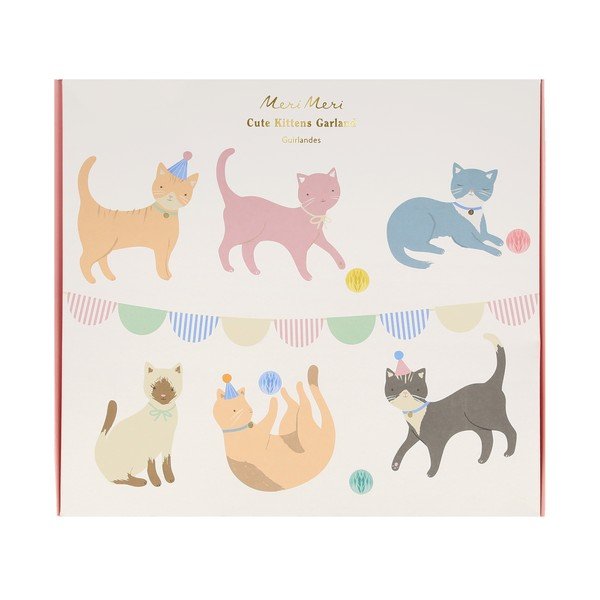 Гирлянд Cute Kittens – Meri Meri-image-2