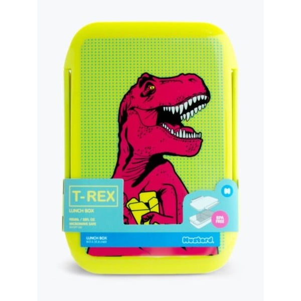 Кутия за обяд T-Rex, 2 л - Just Mustard