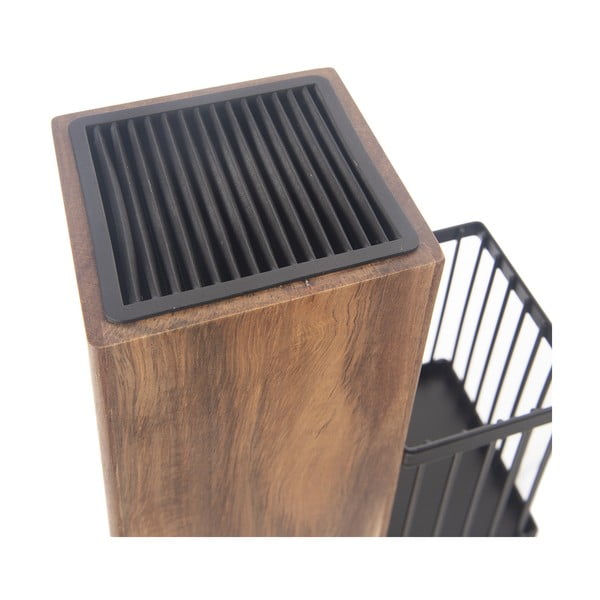 Комплект ножове 5 бр. от неръждаема стомана с поставка – Orion-image-4