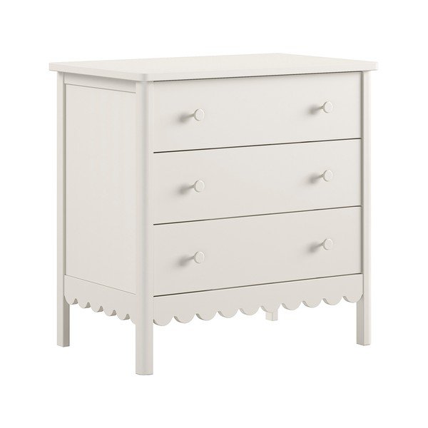 Бежов детски скрин с маса за преповиване 89x90x55 cm Swingo – Vipack-image-4