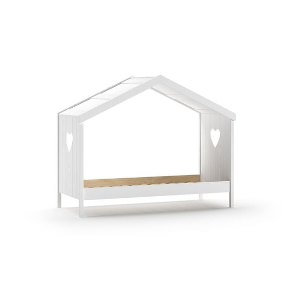 Бяло легло за къща 90x200 cm Amori - Vipack-image-2