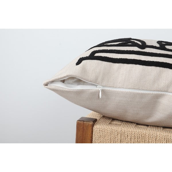 Ленена калъфка за възглавница 43x43 cm Winter Sun – Mioli Decor-image-3