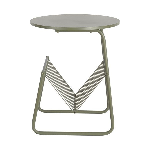 Метална кръгла странична масичка ø 40 cm Riqueza Revista – Leitmotiv-image-3