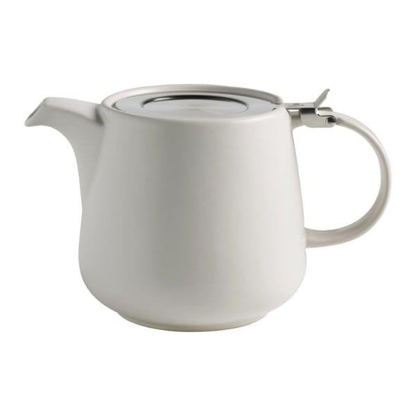 Бял керамичен чайник с цедка за насипен чай Maxwell & Williams Tint, 1,2 л - Maxwell & Williams