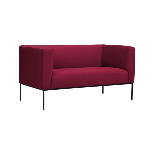 Červená dvojmístná pohovka Windsor & Co Sofas Neptune-image-1