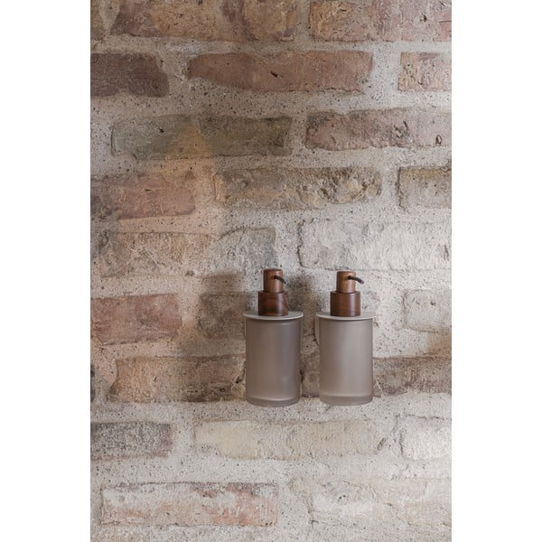 Бежов стъклен диспенсер за сапун 280 ml Modest – Mette Ditmer Denmark-image-3