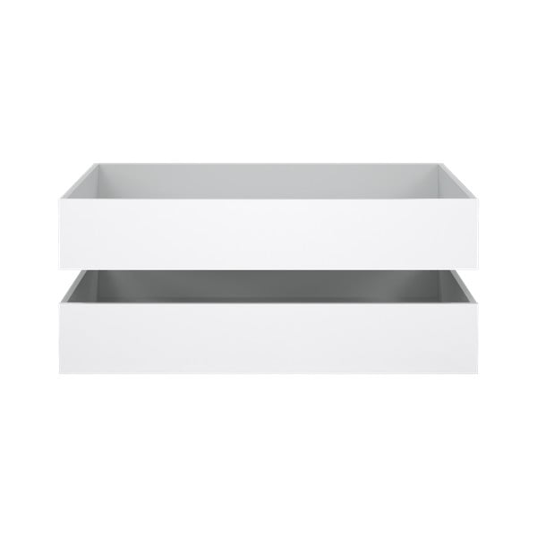 Бели чекмеджета за под леглото в комплект от 2 бр. Naia – Tvilum-image-2