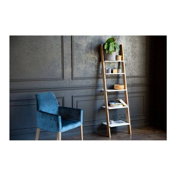 Бяла подпорна етажерка ASHME, ширина 45 cm Ashme - Ragaba-image-1