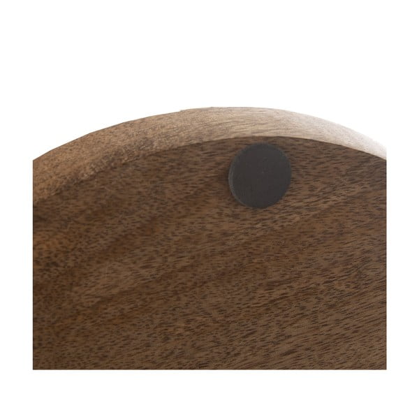 Дървена табла за сервиране ø 30 cm Mango - Orion-image-3