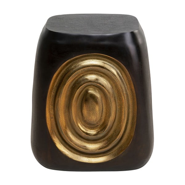 Стол в черно и златно Drum Circle - Kare Design