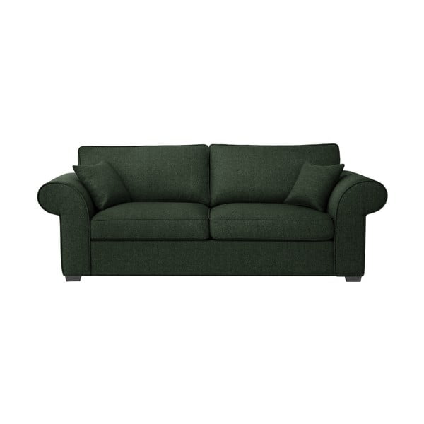 Тъмнозелен триместен диван Ivy - Jalouse Maison