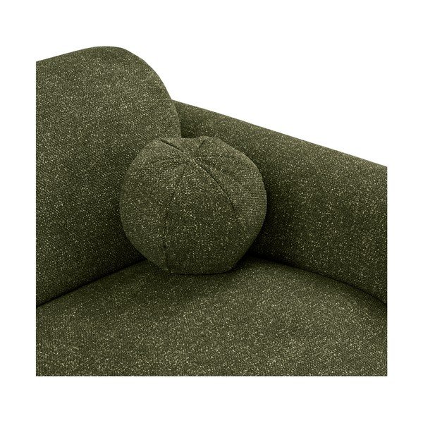 Зелен ъглов диван (ляв ъгъл/с лежанка) Clyde – House Nordic-image-4