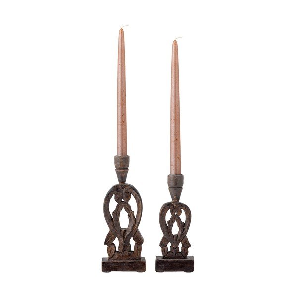 Дървени свещници в комплект от 2 Bernie - Bloomingville-image-2