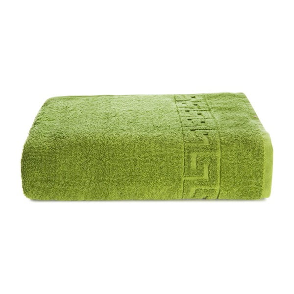 Зелена памучна кърпа Kate Louise Pauline, 50 x 90 cm