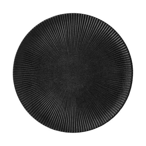 Черна керамична чиния , ø 29 cm Neri - Bloomingville