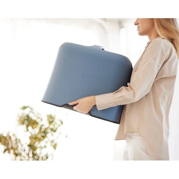 Тъмносиня котешка тоалетна 40x51 cm Biala - Rotho-image-4