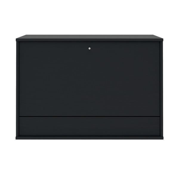 Черна стойка за вино 89x61 cm Mistral 004 - Hammel Furniture