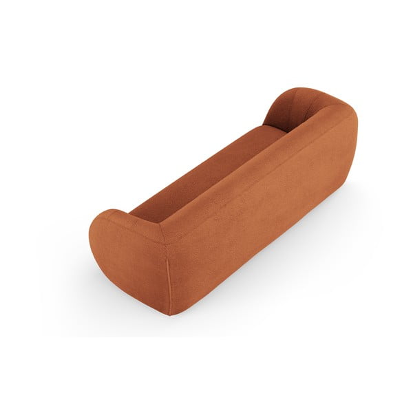 Оранжев диван от плат bouclé 230 cm Essen - Cosmopolitan Design-image-3