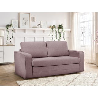 Светлорозов разтегателен диван 160 cm Come – Bobochic Paris