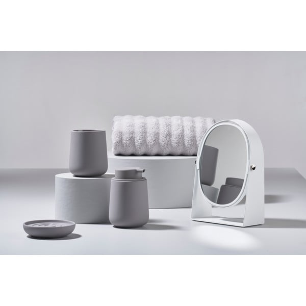 Сива керамична чаша за четки за зъби Nova One - Zone-image-1