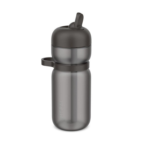 Антрацитна пластмасова бутилка  600 ml Active – Mepal