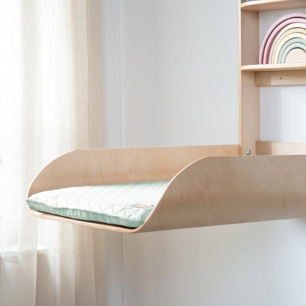 Висяща маса за преповиване в естествен цвят Roba style - Roba-image-1