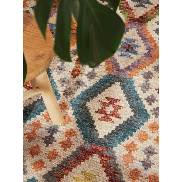 Двустранен ръчно изработен вълнен килим 120x170 cm Kamal Oasis – Nouristan-image-2