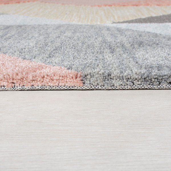 Сив и розов килим , 160 x 230 cm Icon - Flair Rugs-image-3