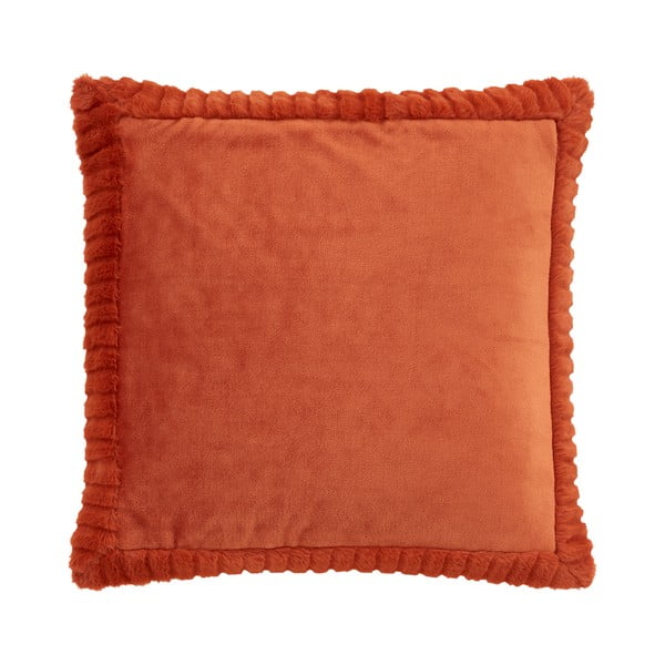 Декоративна възглавница от микроплюш 55x55 cm Velvet and Faux Fur – Catherine Lansfield