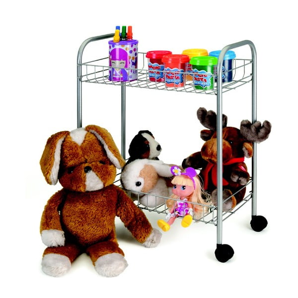 Мобилен двуетажен рафт Greg, дължина 41 cm - Metaltex-image-4