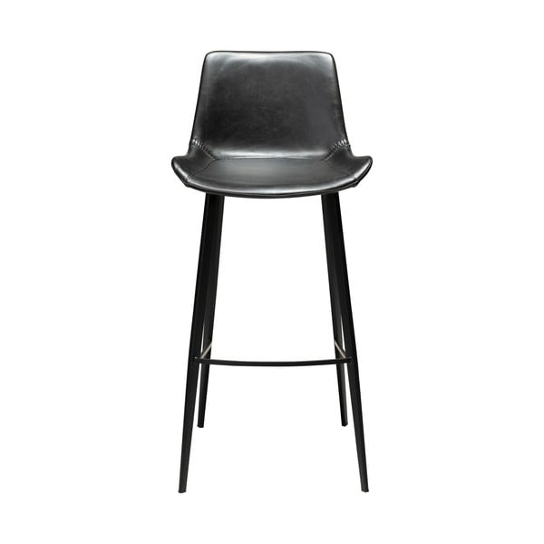 Черен бар стол от изкуствена кожа DAN-FORM Дания , височина 101 cm Hype - DAN-FORM Denmark-image-2