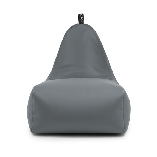 Бежов пуф от изкуствена кожа Chill XXL – So Soft?-image-1