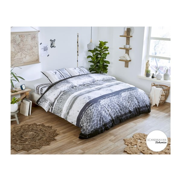Памучно спално бельо за двойно легло Jema, 200 x 220 cm - Dreamhouse