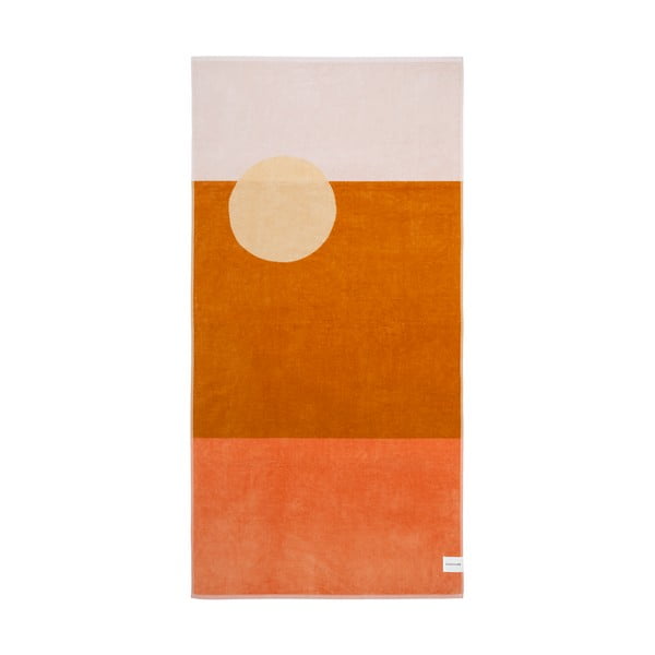 Оранжева плажна кърпа Ten Palms Desert Palms - Sunnylife