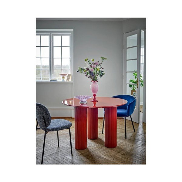 Син текстилен трапезен стол Percey – Bloomingville-image-4