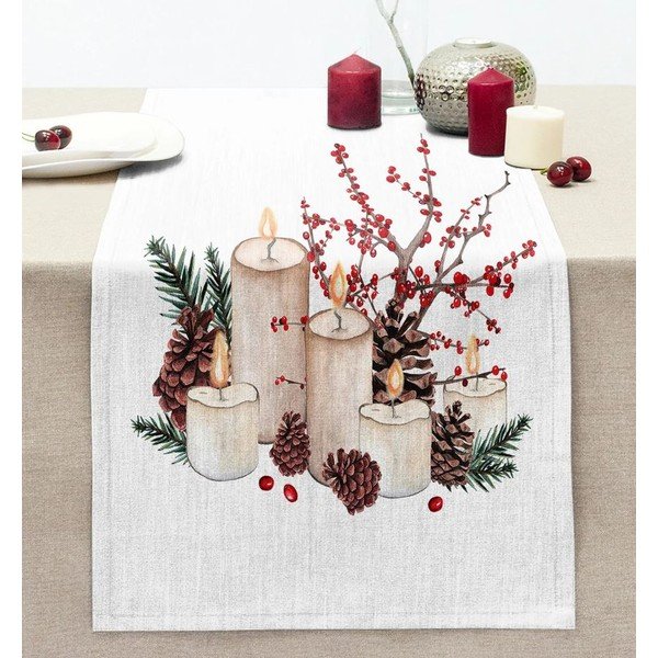 Покривка с коледен мотив 45x140 cm Merry Christmas – Mila Home
