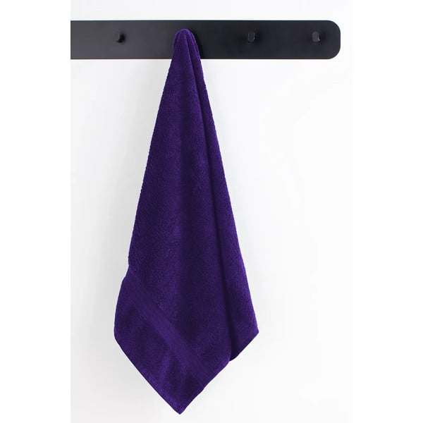 Комплект от 2 памучни лилави кърпи и 4 хавлии Marina - DecoKing-image-1