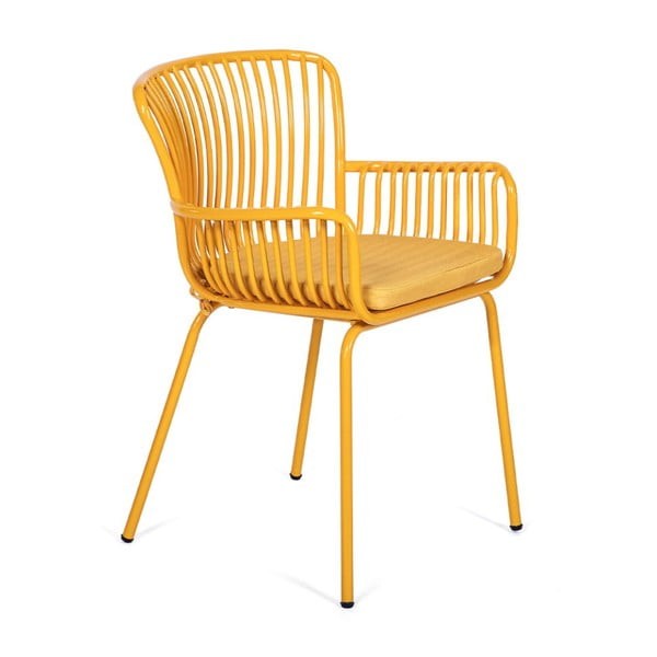 Комплект от 2 жълти градински стола Elia - Bonami Selection