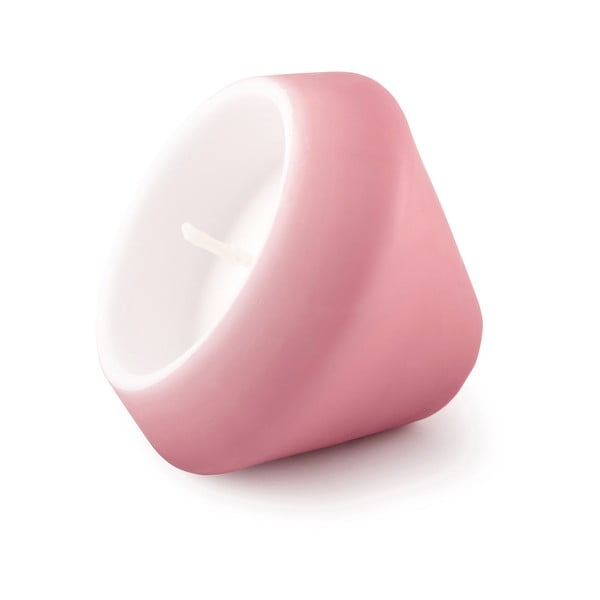 Розова свещ , време на горене 15 ч. Floating Cone - Unipar