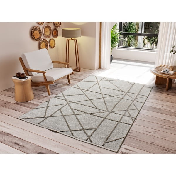 Бежов килим 80x150 cm Lux - Universal-image-1