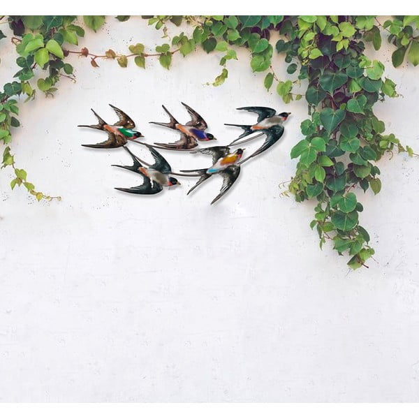 Метална градинска декорация Swallows – Garden Pleasure-image-1