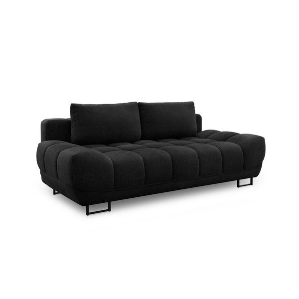 Черен триместен разтегателен диван Cumulus - Windsor & Co Sofas-image-3