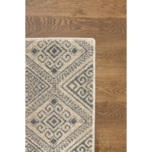 Бежов вълнен килим 133x180 cm Decori - Agnella-image-3